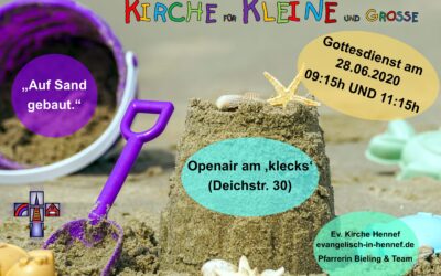 28.6. Openair – Gottesdienste für Kleine und Große