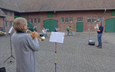 Bläserchor probt an ganz besonderen Orten – Teil 2