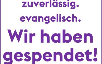 Spendenaktion erfolgreich abgeschlossen