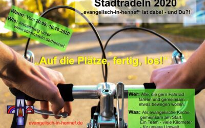 Ab aufs Fahrrad, fertig, los!