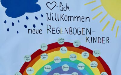 Herzlich Willkommen neue Regenbogenkinder
