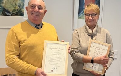 Bürgermeister Dahm ehrt Ehepaar Scheid