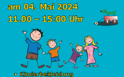 4. Mai: Flohmarkt für Familien