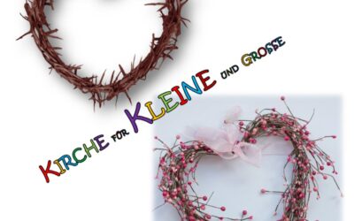 Karfreitag und Ostern – Kirche für Kleine und Große um 11.15 Uhr