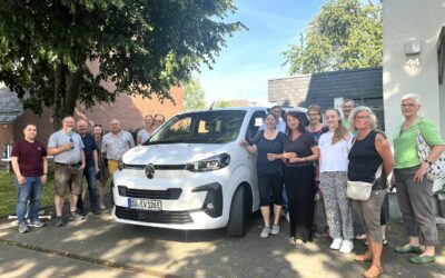 Neuer Gemeindebus – Dank an die Bürgerstiftung Altenhilfe!