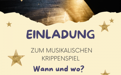 Musikalisches Krippenspiel 2026